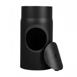 Verlängerungsrohr 250 Mm Lang Mit Reinigungsöffnung 150 Mm Ø