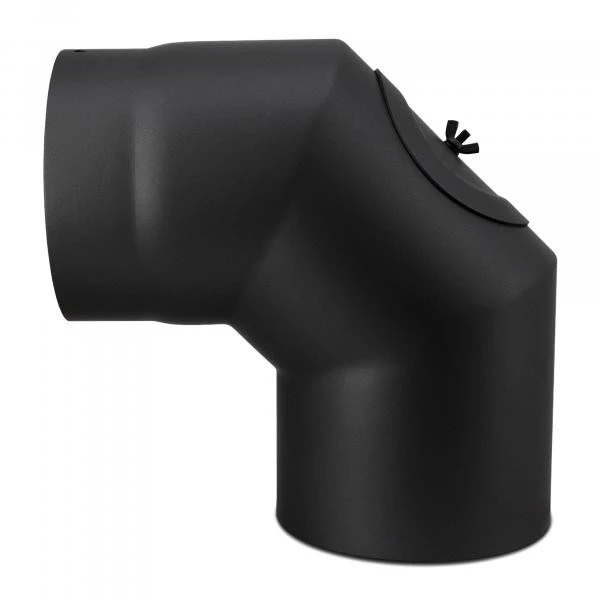 Bogen 90° Mit Reinigungsverschluß Zweimal Abgewinkelt - 160 Mm Ø 1 Bogen 90° Mit Reinigungsverschluß Zweimal Abgewinkelt - 160 Mm Ø