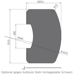 TT80RLS Kaminofen Speckstein 5kW -Viessmann Geschaft 32 914 stahl vorlegeplatte tt80 1280x1280