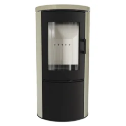 Koza AB/S/DR/BC Kaminofen Schwarz Beton Creme 8 KW