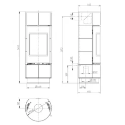 Atika Keramik Extra Weiß Kaminofen 7kW 23 Atika Keramik Extra Weiß Kaminofen 7kW -Viessmann Geschaft kaminofen atika keramik extra masse 1280x1280
