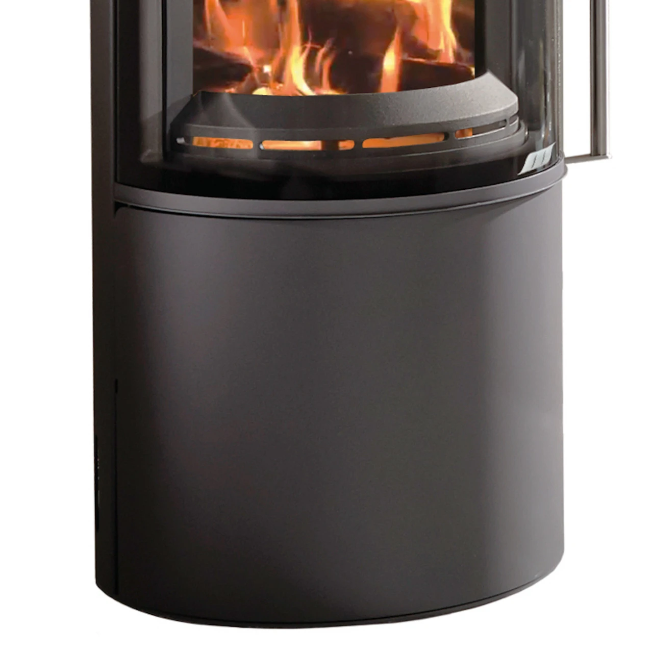 Akono 180° Panorama Kaminofen 7kW Wärmespeicherung Gussgrau 4 Akono 180° Panorama Kaminofen 7kW Wärmespeicherung Gussgrau – Bild 4