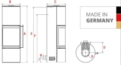 Akono 180° Panorama Kaminofen 7kW Wärmespeicherung Gussgrau 23 Akono 180° Panorama Kaminofen 7kW Wärmespeicherung Gussgrau -Viessmann Geschaft koppe akono nexus zeichnung 1280x1280 1