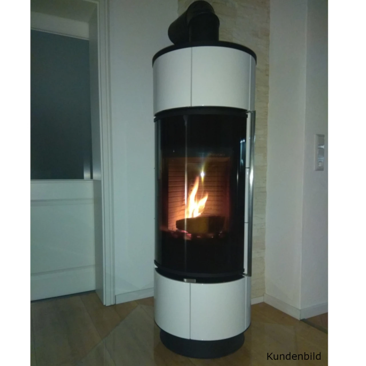 Atika Keramik Extra Weiß Kaminofen 7kW 2 Atika Keramik Extra Weiß Kaminofen 7kW – Bild 2