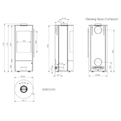 Tipas Compact Kaminofen Keramik Schneeweiß 4kW DIBt 8 Tipas Compact Kaminofen Keramik Schneeweiß 4kW DIBt -Viessmann Geschaft tipas compact kaminofen masse 1280x1280